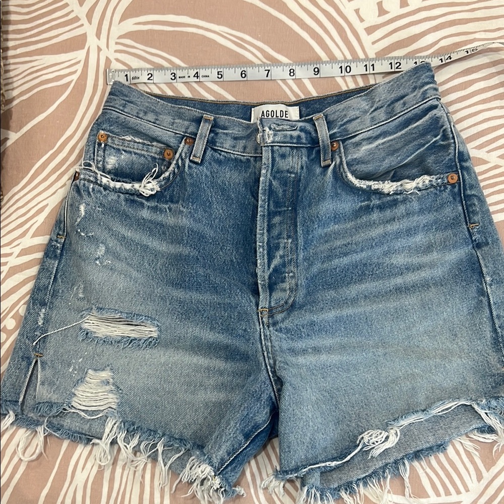 Agolde Dee Jean Shorts with